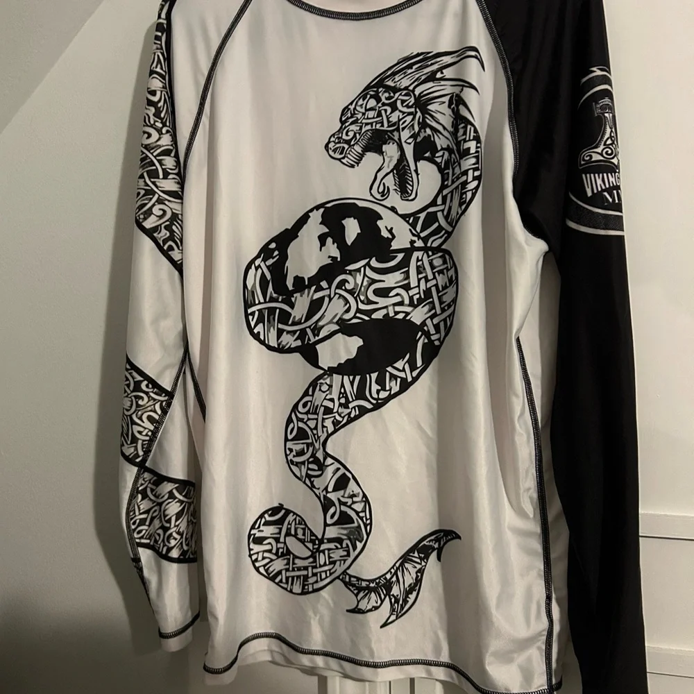 Men's Black and White training Shirt